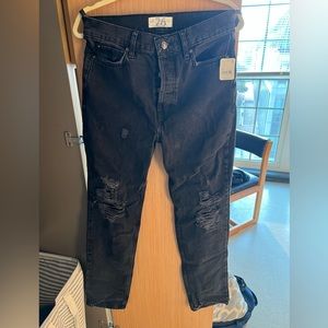 Free People size 26 black jeans. NWT, never worn.